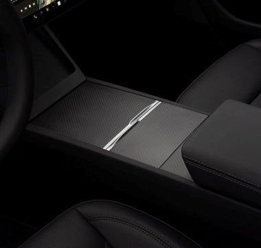 Carbon Center Console for a Tesla Highland